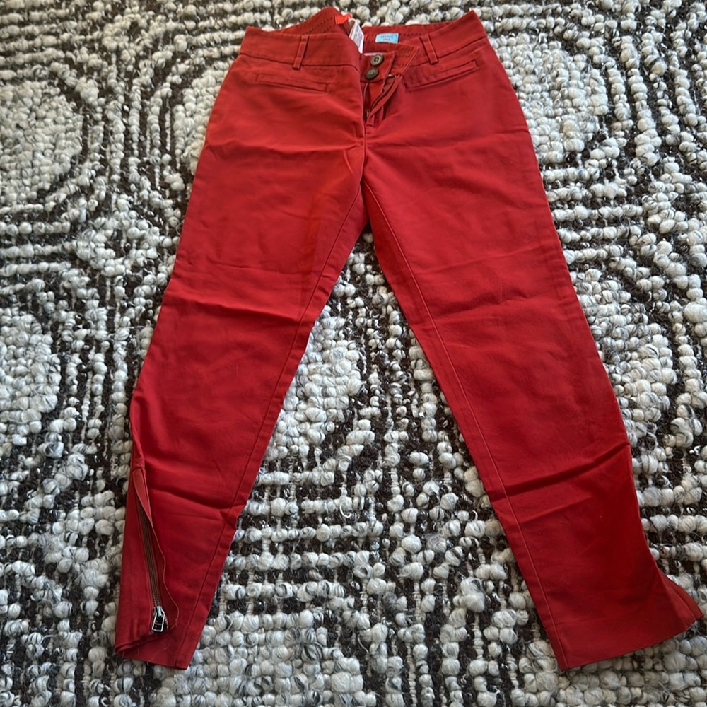 Vintage cartonnier ankle zip Charlie pants